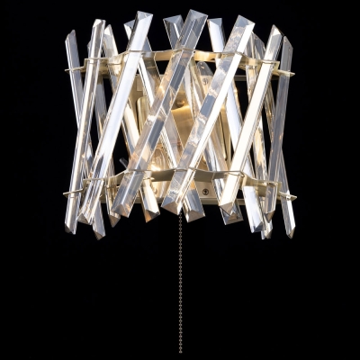 Citilux Ингвар CL334423 Бра хрустальное с выключателем Бронза