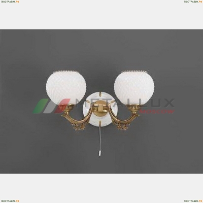Бра A 8655/2 ★Reccagni Angelo, 2 x 60Вт☀, Бронза► — Купить▼