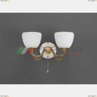 Бра A 8656/2 ★Reccagni Angelo, 2 x 60Вт☀, Бронза► — Купить▼