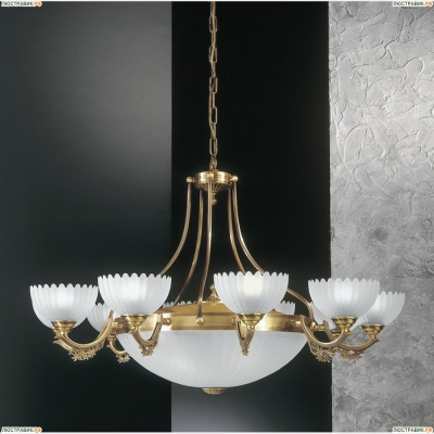 Люстра L 3030/10+4 ★Reccagni Angelo, 14 x 60Вт☀, Бронза► — Купить▼