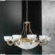 Люстра L 3030/10+4 ★Reccagni Angelo, 14 x 60Вт☀, Бронза► — Купить▼