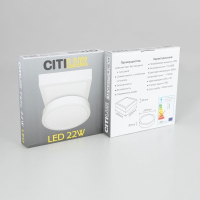 Citilux Галс CL5522N Светильник накладной светодиодный