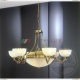 Люстра L 3031/6+3 ★Reccagni Angelo, 9 x 60Вт☀, Состаренная бронза► — Купить▼