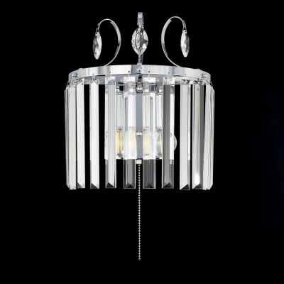 Citilux Инга CL335321 Бра хрустальное с выключателем Хром