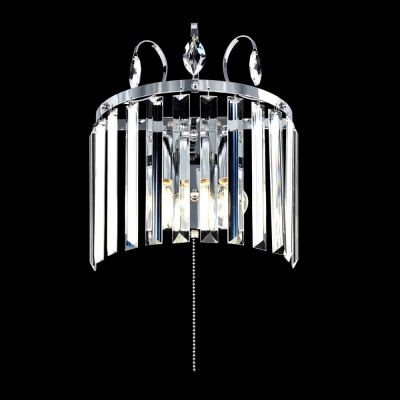 Citilux Инга CL335321 Бра хрустальное с выключателем Хром