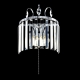 Citilux Инга CL335321 Бра хрустальное с выключателем Хром