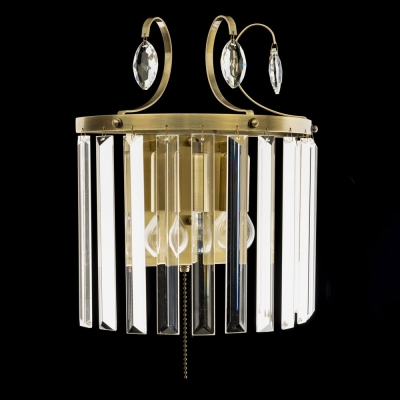 Citilux Инга CL335323 Бра хрустальное с выключателем Бронза