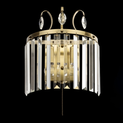 Citilux Инга CL335323 Бра хрустальное с выключателем Бронза