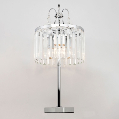 Citilux Инга CL335831 Настольная лампа хрустальная Хром