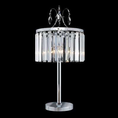 Citilux Инга CL335831 Настольная лампа хрустальная Хром