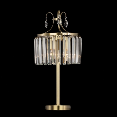 Citilux Инга CL335833 Настольная лампа хрустальная Бронза