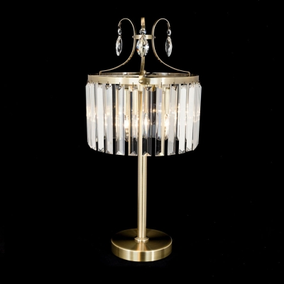 Citilux Инга CL335833 Настольная лампа хрустальная Бронза