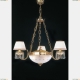 Люстра L 4761/3+2 ★Reccagni Angelo, 5 x 60Вт☀, Золото► — Купить▼