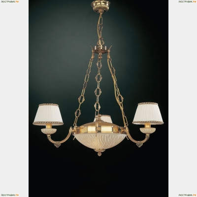 Люстра L 5500/3+2 ★Reccagni Angelo, 5 x 60Вт☀, Золото► — Купить▼