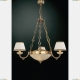 Люстра L 5500/3+2 ★Reccagni Angelo, 5 x 60Вт☀, Золото► — Купить▼