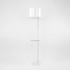 Citilux Батлер CL806010 Торшер со столиком Белый