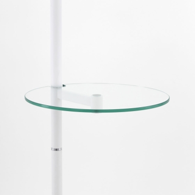 Citilux Батлер CL806010 Торшер со столиком Белый