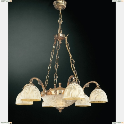 Люстра L 5750/6+2 ★Reccagni Angelo, 8 x 60Вт☀, Французское золото► — Купить▼