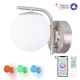 Citilux Адам Смарт CL228B311 LED Бра Матовый Хром