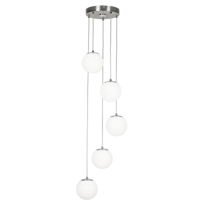 Citilux Адам Смарт CL228A051 RGB LED Умная каскадная люстра Матовый Хром