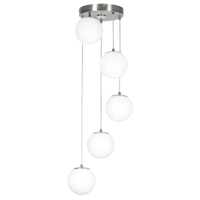 Citilux Адам Смарт CL228A051 RGB LED Умная каскадная люстра Матовый Хром