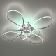Citilux Джемини CL229B141E LED RGB Люстра с пультом Хром