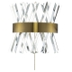 Citilux Ричард CL336313 LED Бра хрустальное с выключателем Бронза