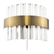 Citilux Рианна CL337313 LED Бра хрустальное с выключателем Бронза