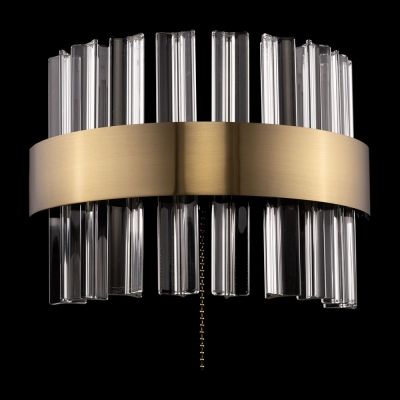 Citilux Рианна CL337313 LED Бра хрустальное с выключателем Бронза