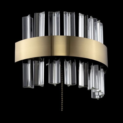Citilux Рианна CL337313 LED Бра хрустальное с выключателем Бронза