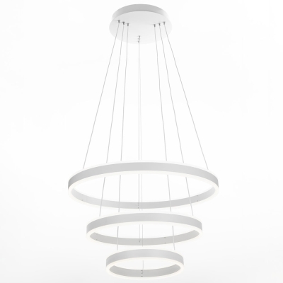 Citilux Дуэт CL719650 LED Люстра подвесная с пультом Белая