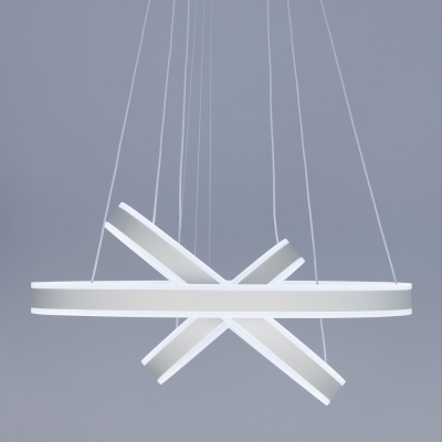 Citilux Дуэт CL719650 LED Люстра подвесная с пультом Белая