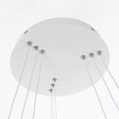 Citilux Дуэт CL719650 LED Люстра подвесная с пультом Белая