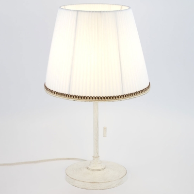 Citilux Линц CL402720 Настольная лампа патина с белым абажуром