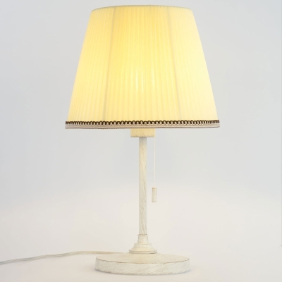 Citilux Линц CL402723 Настольная лампа патина с кремовым абажуром