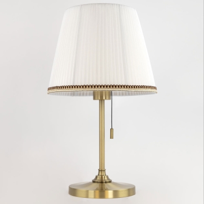 Citilux Линц CL402730 Настольная лампа бронза с белым абажуром