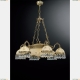 Люстра L 6206/6+3 ★Reccagni Angelo, 9 x 60Вт☀, Бронза► — Купить▼
