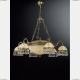 Люстра L 6206/6+4 ★Reccagni Angelo, 10 x 60Вт☀, Бронза► — Купить▼