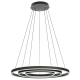 Citilux Дуэт CL719681 LED Люстра подвесная с пультом Чёрная