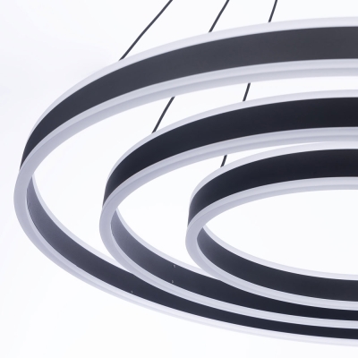 Citilux Дуэт CL719681 LED Люстра подвесная с пультом Чёрная