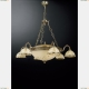 Люстра L 6208/6+4 ★Reccagni Angelo, 10 x 60Вт☀, Бронза► — Купить▼