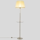 Citilux Линц CL402983T Торшер бронза со столиком и кремовым абажуром