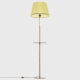 Citilux Линц CL402983T Торшер бронза со столиком и кремовым абажуром