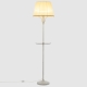 Citilux Вена CL402923T Торшер патина со столиком и кремовым абажуром