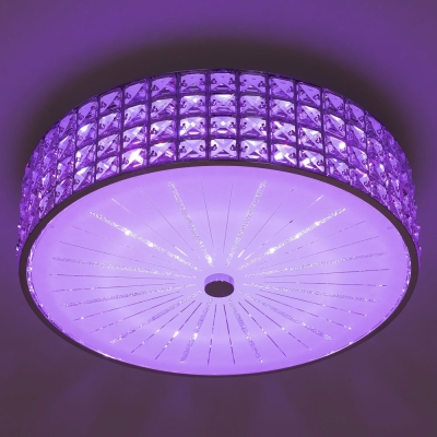 Citilux Портал CL32415G1 LED RGB Люстра хрустальная с пультом Хром