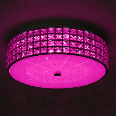 Citilux Портал CL32415G1 LED RGB Люстра хрустальная с пультом Хром