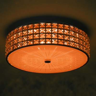 Citilux Портал CL32415G1 LED RGB Люстра хрустальная с пультом Хром