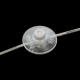 Citilux Линц CL402973 Торшер хром с кремовым абажуром