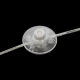 Citilux Линц CL402973T Торшер хром со столиком и кремовым абажуром