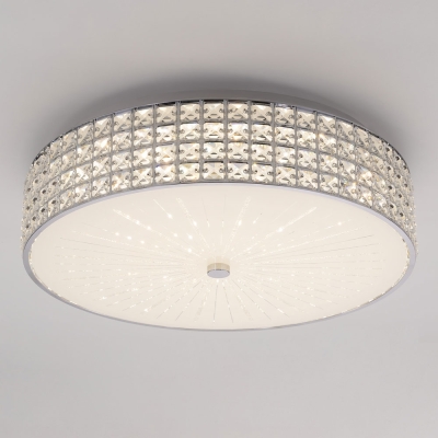 Citilux Портал CL32418G1 LED RGB Люстра хрустальная с пультом Хром